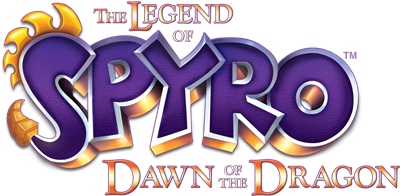 The Legend of Spyro: Dawn of the Dragon - Clear Logo Image