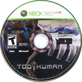 Too Human - Disc Image