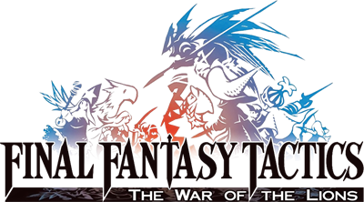 Final Fantasy Tactics: The War of the Lions - Clear Logo Image