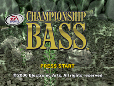 Championship Bass - Screenshot - Game Title Image