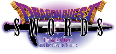 Dragon Quest Swords: The Masked Queen and the Tower of Mirrors - Clear Logo Image
