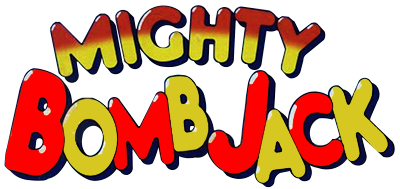 Mighty Bomb Jack - Clear Logo Image