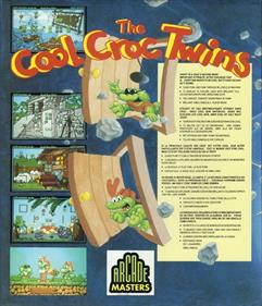 The Cool Croc Twins - Box - Back Image