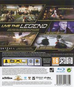 007 Legends - Box - Back Image