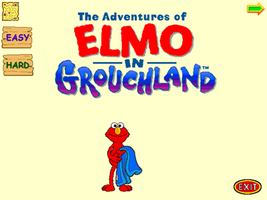 Sesame Street: The Adventures of Elmo in Grouchland - Screenshot - Game Title Image