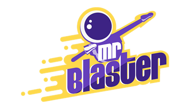 Mr Blaster - Clear Logo Image