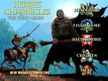 Heroes Chronicles: The Fiery Moon - Screenshot - Game Title Image