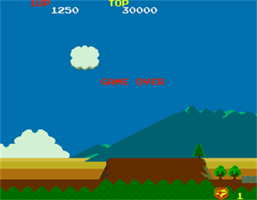 Sky Kid Deluxe - Screenshot - Game Over Image