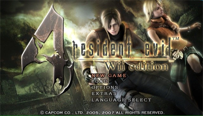Resident Evil 4: Wii Edition - Screenshot - Game Title Image