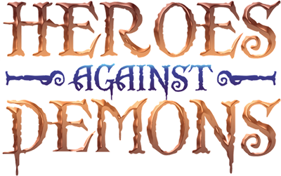 Heroes Against Demons - Clear Logo Image