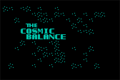 The Cosmic Balance - Screenshot - Game Title Image