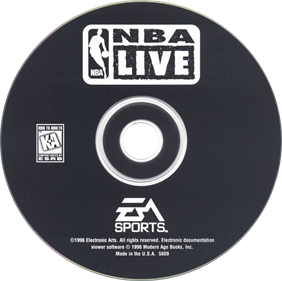 NBA Live 95 - Disc Image