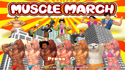 Muscle March - Screenshot - Game Title Image