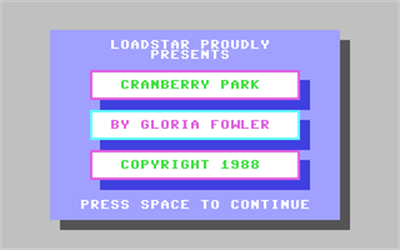 Cranberry Park - Screenshot - Game Title Image
