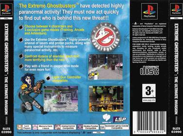 Extreme Ghostbusters: The Ultimate Invasion - Box - Back Image