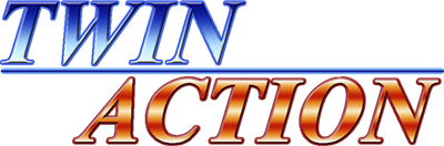 Twin Action - Clear Logo Image