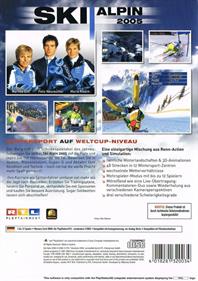 Alpine Skiing 2005 - Box - Back Image
