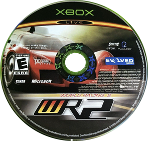 World Racing 2 - Disc Image