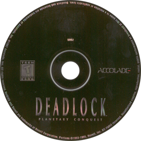 Deadlock: Planetary Conquest - Disc Image