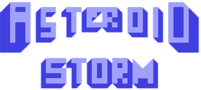 Asteroid Storm - Clear Logo Image