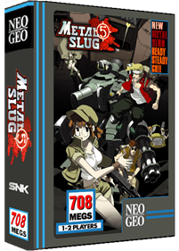 Metal Slug 5 - Box - 3D Image