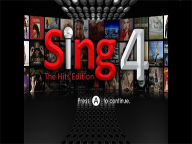 Sing 4: The Hits Edition - Screenshot - Game Title Image