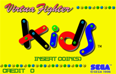 Virtua Fighter Kids - Screenshot - Game Title Image