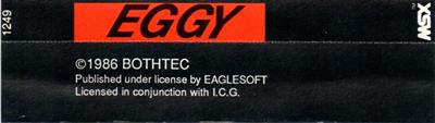 EGGY - Box - Back Image