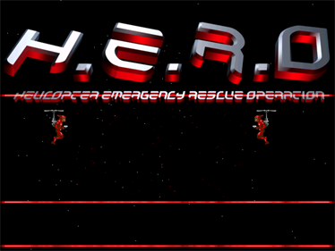 H.E.R.O.: Helicopter Emergency Rescue Operation - Screenshot - Game Title