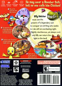 Billy Hatcher and the Giant Egg - Box - Back Image
