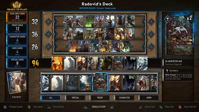 Gwent: The Witcher Card Game - Screenshot - Gameplay Image