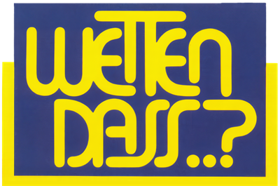 Wetten Dass..? - Clear Logo Image