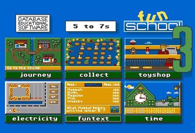 Fun School 3: For 5 to 7 year olds - Screenshot - Game Title Image