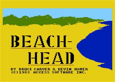 Beach-Head - Screenshot - Game Title