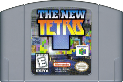 The New Tetris - Cart - Front Image