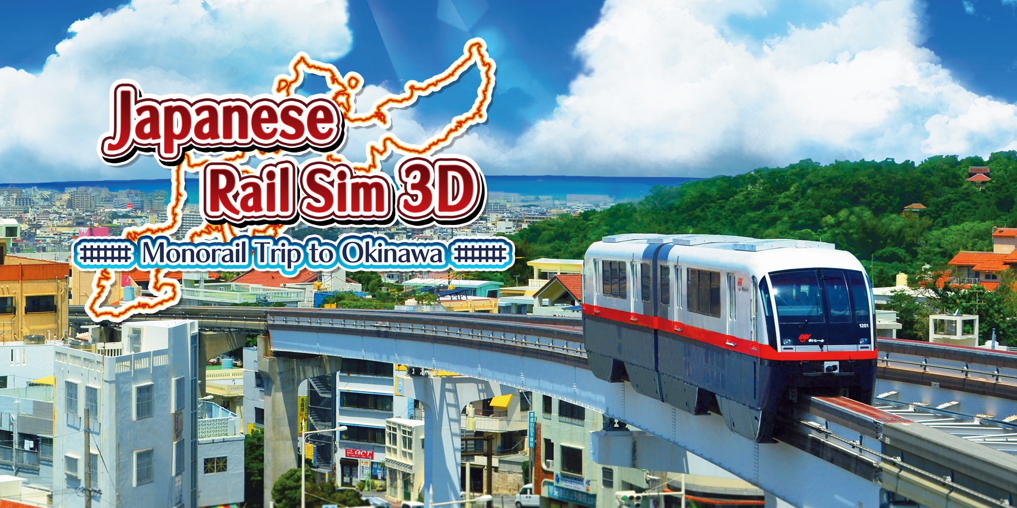 Japanese Rail Sim 3D: Monorail Trip to Okinawa
