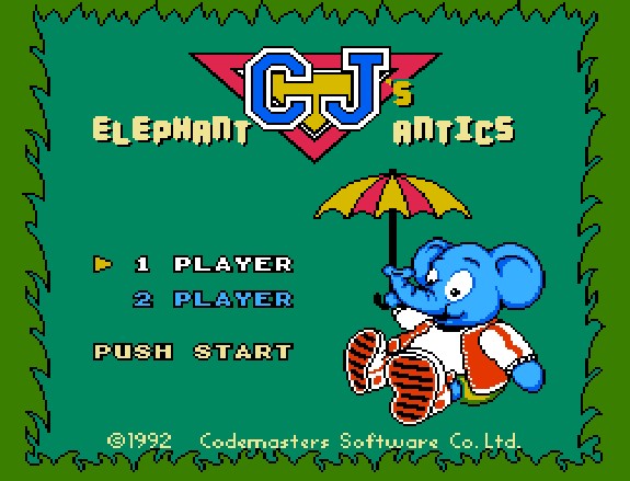 CJ's Elephant Antics