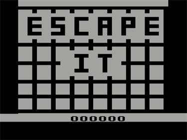 Escape It! - Screenshot - Game Title Image