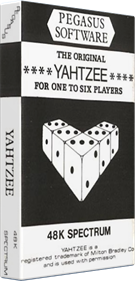 The Original Yahtzee - Box - 3D Image