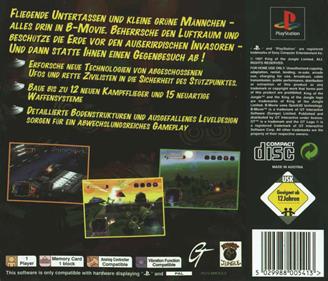 Invasion from Beyond - Box - Back Image