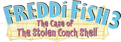 Freddi Fish 3: The Case of the Stolen Conch Shell - Clear Logo Image