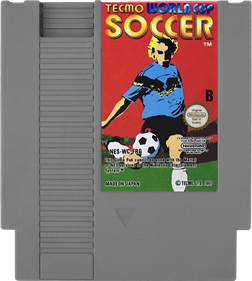 Tecmo World Cup Soccer - Cart - Front Image