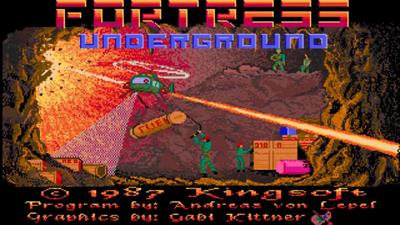 Fortress Underground - Screenshot - Game Title Image