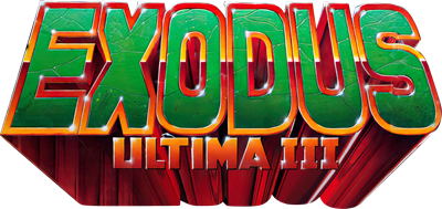 Exodus: Ultima III - Clear Logo Image