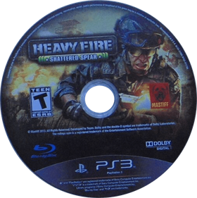 Heavy Fire: Shattered Spear - Disc Image