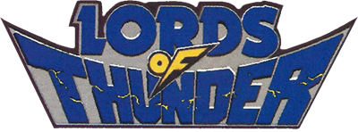 Lords of Thunder - Clear Logo Image
