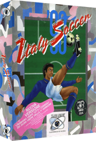 Italy '90 Soccer - Box - 3D Image