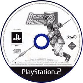 Dynasty Warriors 2 - Disc Image