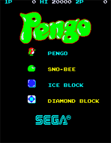 Pengo - Screenshot - Game Title Image