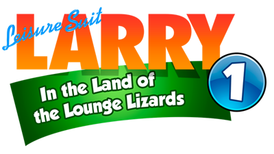 Leisure Suit Larry 1: In the Land of the Lounge Lizards - Clear Logo Image